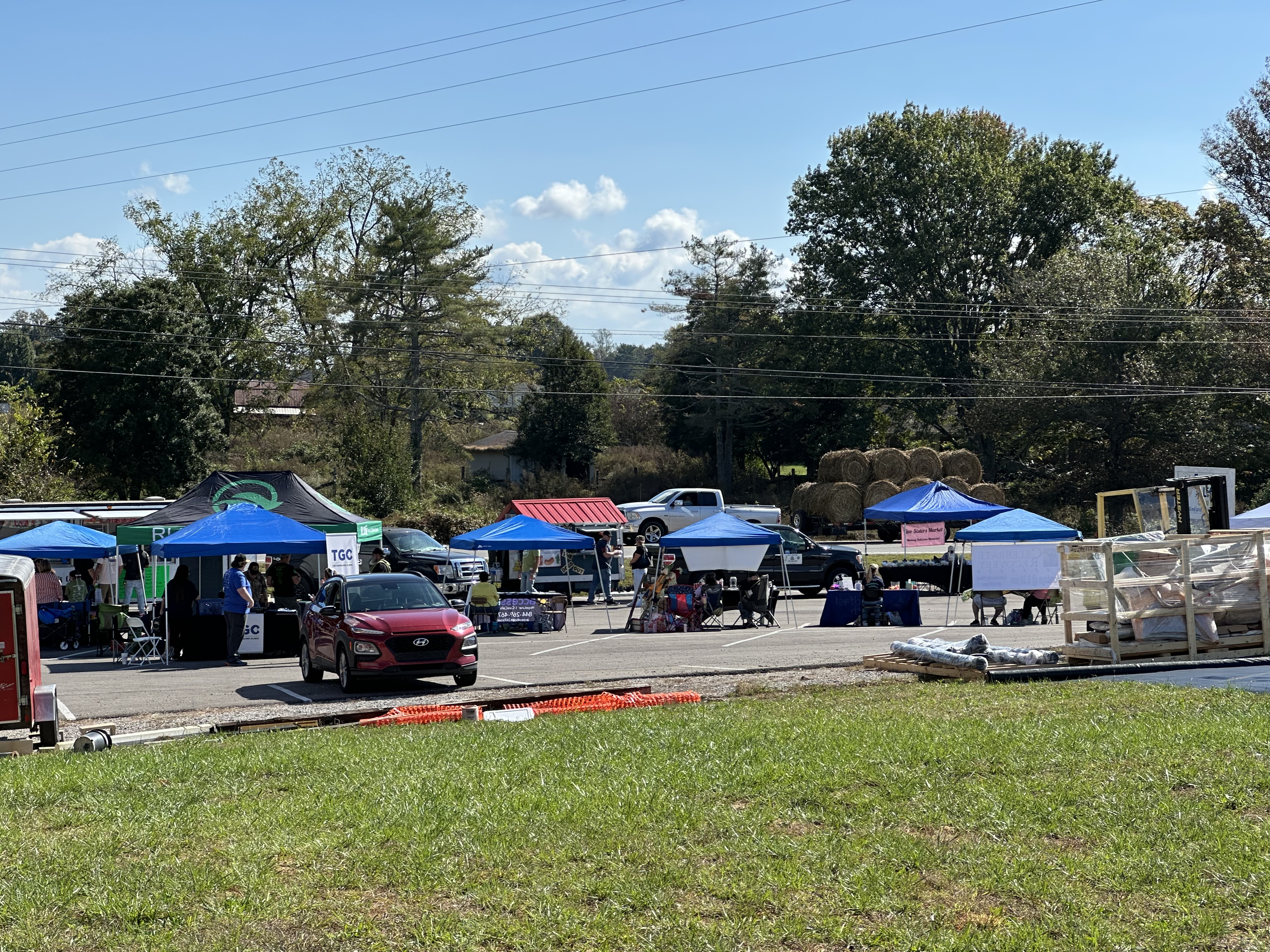 Community members at Recovery Fest 2025 in McMinnville, TN