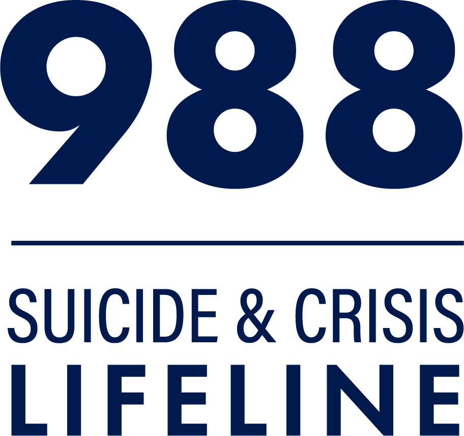 988 Suicide and Crisis Lifeline logo
